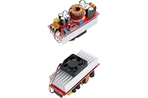 Nikou Module Boost DC-DC 10-60V à ​​12-97V 1500W 30A Module de conversion Boost DC Régulateur de tension élévateur Régulateur de tension Module d'alimentation stabilisateur CV CV