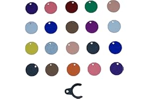 20-Pack Trolley & Locker Pound Tokens with Quick-Release Holder – Fits UK Shopping Trolleys & Gym Lockers – Recycled Plastic – Durable, Eco-Friendly – Made in UK by DIY Best Buy®