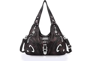 ANGEL KISS Borsa a Mano Borsa Tracolla da Donna con Colori Tie-Dye Elegante Spalla Grande Pelle Borse Tote Manico Superiore per Shopping Lavori