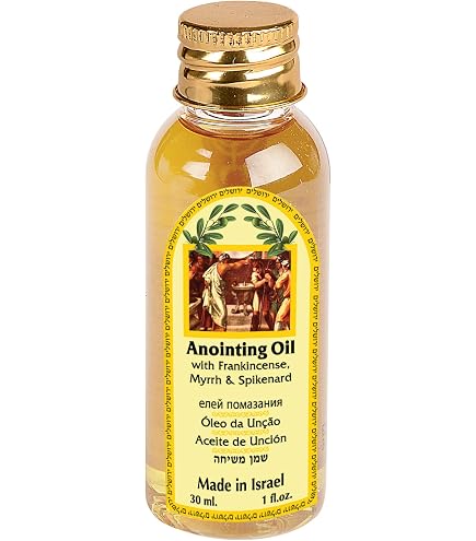 Olio per unzione al cedro del Libano 1 fl. oz/30 ml da terra santa Gerusalemm