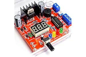 DollaTek Zestaw do lutowania, regulowany regulator napi?cia, AC 220 V – 1,25 V – 12 V, do treningu lutowniczego, elektronicznej produkcji DIY