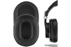 Geekria Elite Sheepskin wymienne nauszniki do słuchawek Audio Technica ATH MSR7, MSR7NC, MSR7BK, MSR7GM, M50X, nauszniki wymienne