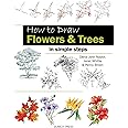How to Draw Flowers & Trees in Simple Steps