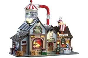 Lemax Harvest Crossing-Sights & Sounds: Bells Gourmet Popcorn Factory, 2.27kg