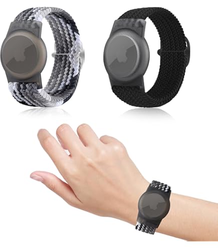 Braccialetti Impermeabili Per AirTag Bambini - Cinturino Nylon Regolabile Antiperdita - Foto 10