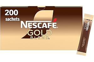 NESCAFÉ Gold Blend Medium Roast Instant Coffee Sachets - 200 x 1.8g Sticks