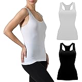 Risalti Canotta Palestra Donna 2 pz - Canotta Donna Sportiva, Abbigliamento Palestra Donna, Canotta Sportiva Donna Traspirant