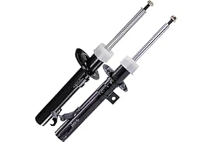COXZD BESTPRICE 2x ammortizzatore a pressione a gas anteriore a doppio tubo, compatibile con FORD FIESTA Mk5 (JH_, JD_), MAZDA 2 (DY)