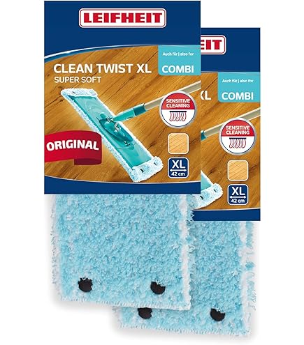 MOSTFUN Lot De 4 Recharges Pour Balai Leifheit Clean Twist M