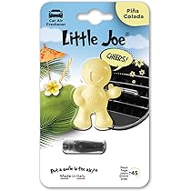Little Joe + Smelly Owl Deodorante Per Auto Vaniglia E Limone, Durata ±45 Giorni, Adatto A Qualsiasi Griglia