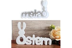 ‎SKEADEX Silikonformen Gießformen Ostern, Silikonform Ostern Silikonform Hase Gips Zum Gießen Ostern Silikonformen Hase Gießform Ostern Giessform Silikon Ostern Silikonform Frühling für Handwerk