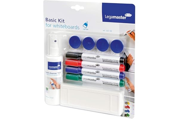 Legamaster Basic Kit 1251 00 Jeu d' accessoires pour Tableau blanc