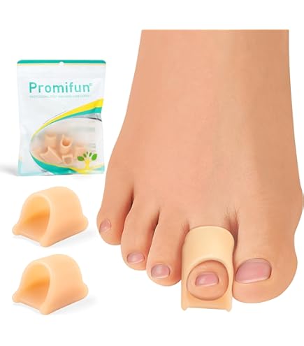 Pedimend 2 Cuscinetti In Gel Per Dita A Martello, Separatori Per - Foto 3