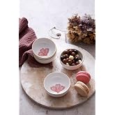 K&uuml;tahya Porselen Bone Multi 4 Par&ccedil;a 8 Cm Kase Seti Chirpy