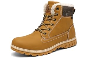 Mishansha Winterschuhe Herren Damen Gefüttert Outdoor Winterstiefel Gr.39-46 EU