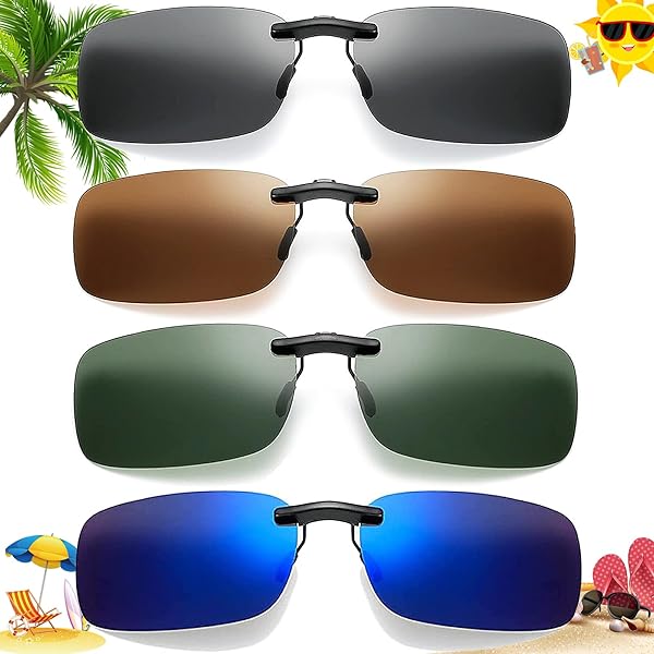 Lunettes De Soleil Polarisées À Clipser Pour Homme Et Femme Pour L'Extérieur[u9038] - Achat