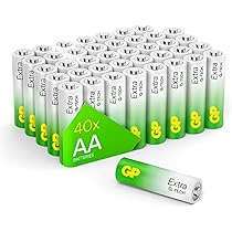 GP Extra Lithium Knopfzellen CR2032 – 20 Stück 3V Batterien Für Auto-Schlüssel, Uhren, LED-Lichter & Mehr