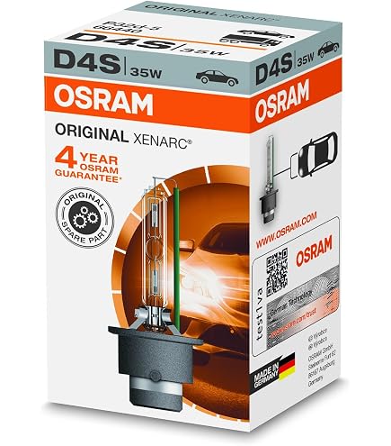Lampadina Xenon HELLA D4S 42V 35W 4300K - Ricambio Per Fari Anteriori, Presa P32d-5