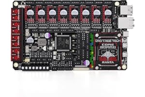 BIGTREETECH Manta M8P V2.0 Carte de contrôle intégrée 32 bits Clipper de course avec CB1, carte mère silencieuse pour imprimante 3D haute vitesse, compatible TMC5160T Plus, TMC5160, TMC2209, TMC2240
