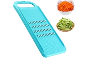 NUQIN Cabbage Shredder,Carrot Grater,Graters for Kitchen,Manual Vegetable Grater,Hand Grater,Carrot Shredder,Vegetable Shredder,Cucumber Slicer for Cucumber Carrot Cabbage Onion Fruits Salad(Green,2mm)