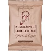 Kurukahveci Mehmet Efendi T&uuml;rk Kahvesi 100g | Cezve, Zengin Aroma, Orta, Vegan, Glutensiz, 1871'den Beri Otantik T&uuml;rk Kahvesi