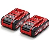 Original Einhell 3 Ah Power X-Change Plus Akku (18 V, Li-Ion, universell verwendbar für alle PXC-Geräte, Ladestandskontrolle,