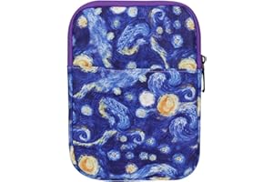 GJNMYSD Universal Sleeve Bag for 6",6.8",7" Kindle Paperwhite/Colorsoft 2024-2012 Compatible with 6"-6.8" All-New Kindle/Kobo/Tolino/Sony,6" EReader,Starry Sky