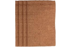 Toddmomy 4 Stück Wiederverwendbare Hühnernistunterlagen Aus Natürlicher Kokosfaser Für Hühnerstall Und Kleine Haustiere Komfortable Nistmatten Für Bessere Brutbedingungen Und Eierlegen