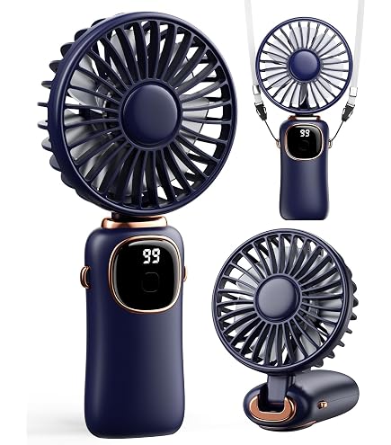 Mini ventilatore portatile a 3 velocità regolabile per casa e ufficio