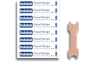 WUNDROUS Cerotti Nasali Taglia Larga 60 Pezzi, Cerotti Nasali Respira Bene Antirussamento, Contro il Russareper una Migliore Respirazione, Sonno