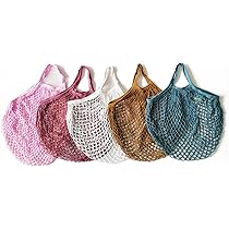 Domybest Sac De Courses En Maille Réutilisable Sac Pour