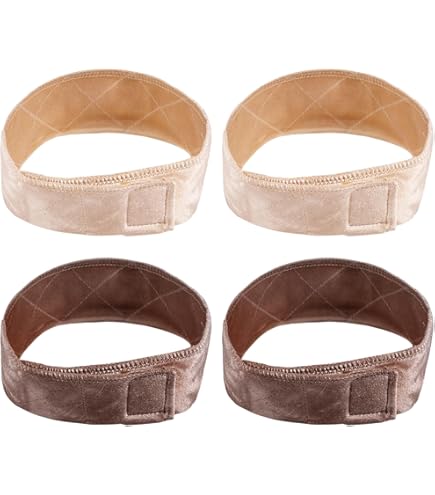 Dreamlover Haarband voor pruik, pruik, hoofdband, antislip, voor het vasthouden van pruiken, nude, 2 stuks Dreamlover Haarband voor pruik, pruik, hoofdband, antislip, voor het vasthouden van pruiken, nude, 2 stuks