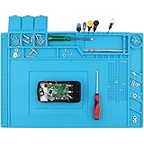 Spurtar 7mm anti-statische soldeermat station 500 ℃ hittebestendig magnetische multifunctionele DIY reparatie siliconen werkp