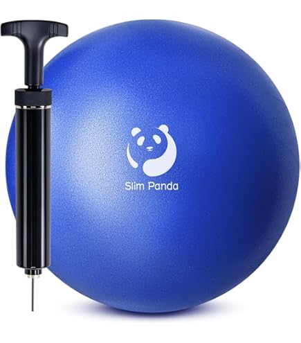 Ballon De Pilates Mini - Lot De 2 - 25 Cm - Anti-dérapant - Pour Renforcement, Yoga, Thérapie Physique