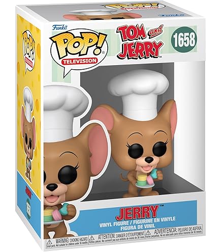 Funko POP! Tom – Vinyl-Figur Aus Tom And Jerry, Ca. 9,5 Cm, Offizielle Sammlerfigur