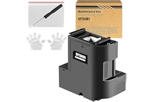 SHUOLEI EPT04D1 Ink Maintenance Box C13T04D100 Compatible for Expression Home XP 5100 5105 5150 WorkForce WF 2860 2865 EcoTank ET 4750 3750 3700 M3180 M3170 M3140 M2170 M2140 M1180 M1170 Printer Tank (1-Pack)