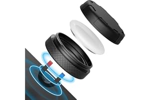 SKYARMOR Waterproof AirTag Magnetic Holder for Apple AirTag Case丨Strong Neodymium N52 Magnet丨Anti-Lost Hidden Magnetic Air tag Mount丨 Easy Installation for Car, Bike, Vehicles, Metal Surfaces etc