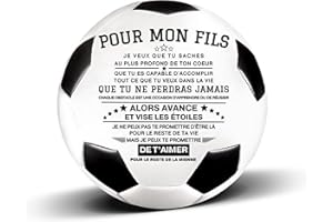 Uloveido Ballon de Volley-Ball, à Mon Fils, Cadeau de Sport inspirant en Plein air et en intérieur