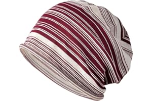 TERYNANLE Sleep Cap for Hair Loss, Cotton Slouch Beanie Hat for Women Floral Lace Turban Beanie Skull Cap, Soft Chemo Headwear for Sleeping Yoga Running Cycling, Breathable Sport Cap Headwrap Classic Baggy Hat