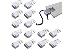 KMERCE 30PCS clip a molla in metallo per mobili con 5 fori - Riparazione della Molla del Divano e Divano della Sedia con molle-Pezzi di ricambio per Mobili di Imbottitura