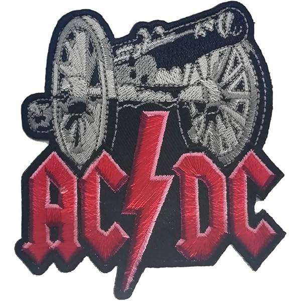 Airbourne Breakin' Outta Hell Aufnäher - Rock Musik Patch 7,5x10cm Blau