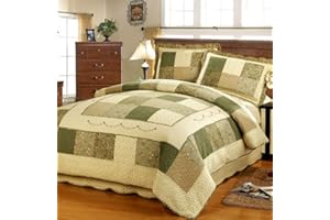 HOME MEIRONG Colcha Cama 150 Colchas Bouti Edredon Reversible Algodo Acolchado Manta Patchwork Edredones, Y 2 Funda De Almohada,Patchwork14