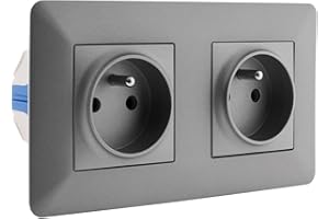 Zenitech Prise Double 2P+T Titanium - Artezo