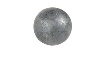 UHRIG boule de fer massive, billes d’acier solides Ø 70mm, boule de fer pour par exemple une clôture en fer forgé, la décoration et bien plus encore.