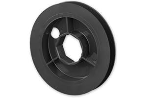 Mini Gurtscheibe, Ø 138 mm für Achtkant-Welle SW 40 - bis 15 mm Gurtbreite, Gurtaufnahme 5,0 m, von EVEROXX®