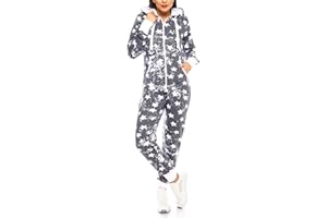 Crazy Age Jumpsuit Strampler Ganzkörperanzug Overall Sternen Kuschelig Warm