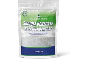 MYOC Sodium Benzoate Cosmetic Grade 3.52oz (100g) | Natrium Benzoat Preservative for DIY Skincare, Haircare & Personal Care Products | Cosmetic Ingredient | Non-Edible