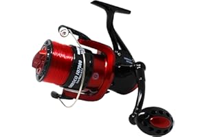 FISHZONE SIRROCO FD7000 SURF Front Drag Fixed Spool Fishing Reel (Pre Spooled with 20lb Line) - For use on Sea Surf