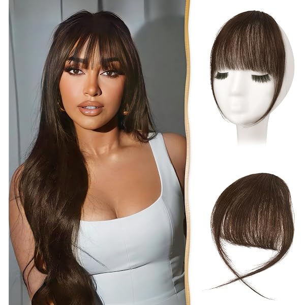 Echthaar-Topper Für Frauen – 25,4 Cm, Natürliches Schwarz, Mit Clips Für Dünner Werdendes Haar