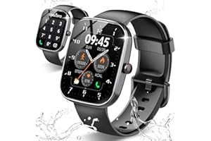 Csasan Smartwatch Uomo Donna con Effettua/Risposta Chiamate, 1.91'' HD Orologio Smartwatch con Cardiofrequenzimetro Sonno Contapasso, 110+ Sportive Orologio Fitness, IP68 Smart Watch per iOS Android